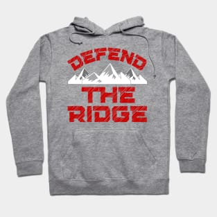 Defend the Ridge Mountain Ridge Hoodie